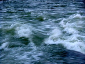 Rapids At Dusk