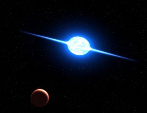 Fastest Rotating Star Found in Neighboring Galaxy